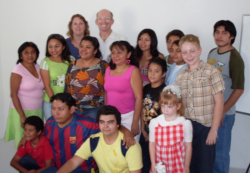 Us with some of the Deaf present today.