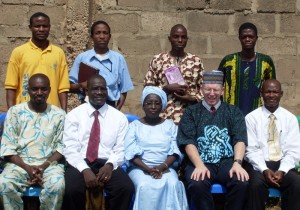 Me and some of the Deaf leaders Some of the Deaf leaders and I. (I'm the pale looking one.)