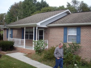 New Peach House front of house